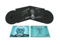 "Thomas D Neocortex" auf buntem Cover und Vinyl. Porträt eines Mannes mit Brille, Schwarz-Weiß-Foto auf Innenhülle., 2 LPs