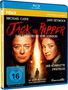 „Jack the Ripper: Das Ungeheuer von London“. Michael Caine neben Jane Seymour. FSK 16 Logo, „Der komplette Zweiteiler“., Blu-ray Disc
