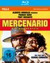 "Mercenario - Der Gefürchtete", Film von Sergio Corbucci. Zwei Männer, einer mit Hut, in Nahaufnahme auf gelbem Hintergrund.