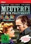 DVD-Cover: "Meuterei auf dem Piratenschiff" mit Mark Stevens. Zwei Personen blicken sich an, ein Segelschiff im Hintergrund., DVD