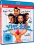 „Vier Asse hauen auf die Pauke“ steht in großen blauen Buchstaben. Darunter Fotos von vier Männern mit Namen., Blu-ray Disc
