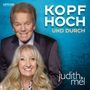 "Artcom Music Group", "Kopf Hoch und Durch", "Judith & Mel". Ein lächelndes Paar vor blauem Hintergrund., CD