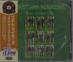 "RHYTHM MAKERS Soul on your side" lautet der Text vor einem dunkelgrünen Hintergrund mit kleinen Bandfotos., CD