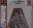 Titel "jack wilkins windows", darunter japanischer Text. Illustration: Mann mit Kopfhörern und Gitarre. Logo oben rechts., CD