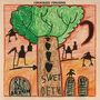 "Crooked Fingers" oben, "SWEET DETH" auf einem Baum. Illustration mit Figuren und Grabsteinen im Hintergrund., CD