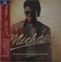 "Michael", "Songs from the Motion Picture". Person in roter Jacke und Sonnenbrille, mit lockigem Haar, lächelt., CD