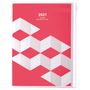 : MARK'S 2020/2021 Taschenkalender A5 vertikal, Geometric Pattern PINK, Buch