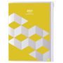 : MARK'S 2020/2021 Taschenkalender A5 vertikal, Geometric Pattern YELLOW, Buch