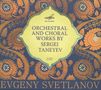 Serge Tanejew: Orchester- und Chorwerke, CD,CD