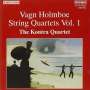 Vagn Holmboe (1909-1996): Streichquartette Nr.1,3,4, CD