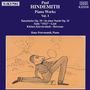 Paul Hindemith: Klavierwerke Vol.1, CD