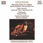 Georg Philipp Telemann: Suite für Flöte & Streicher a-moll, CD