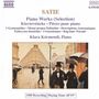 Erik Satie: Klavierwerke, CD
