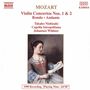 Wolfgang Amadeus Mozart: Violinkonzerte Nr.1 & 2, CD