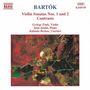 Bela Bartok: Sonaten für Violine & Klavier Nr.1 & 2, CD
