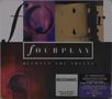 "fourplay" - BETWEEN THE SHEETS, MULTICHANNEL, 30th ANNIVERSARY REMASTERED EDITION. Abstrakte Illustration mit kreisförmigen Elementen., Super Audio CD