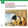 Carl Philipp Emanuel Bach (1714-1788): Symphonien Wq.183 Nr.1-4, CD