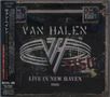 "VAN HALEN 5150 LIVE IN NEW HAVEN 1986" steht in großen Buchstaben. Davor ist ein stilisiertes Logo., CD