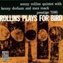Sonny Rollins (geb. 1930): Rollins Plays For Bird, CD