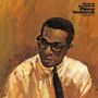 Text: "the great jazz piano of Phineas Newborn Jr." Illustration eines Mannes mit Brille und Krawatte, warmen Farben., CD