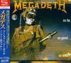 Megadeth: So Far, So Good...So What! (SHM-CD), CD