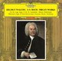 "Helmut Walcha · J.S. Bach: Organ Works" steht im oberen Bereich. Darunter ein Gemälde von Johann Sebastian Bach., CD