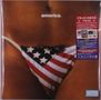 Text: "amorica."
Detail: Close-up einer Person mit Bikinihose im USA-Flaggenmuster., 3 CDs