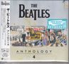 THE BEATLES ANTHOLOGY 4. Japanische und englische Texte. Collage mit Fotos und Illustrationen der Band.