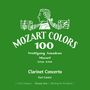 Mozart Colors 100: Clarinet Concerto von Karl Leister. Wolfgang Amadeus Mozart, 1756-1791. Illustration eines Kopfes., CD