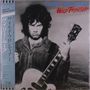 "Back to Genuine Rock" und "Gary Moore Wild Frontier" stehen in englischen und japanischen Zeichen. Ein Mann mit Gitarre., LP