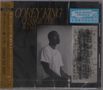 "COREY KING CHANGE THE WIND" in großen Buchstaben, japanische Schriftzeichen links. Schwarze und weiße Fotografie eines Mannes., CD
