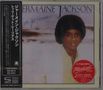 Das Bild zeigt ein Albumcover mit dem Namen "JERMAINE JACKSON" und "Let's Get Serious". Japanische Schriftzeichen sind links., CD