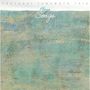"TSUYOSHI YAMAMOTO TRIO Plays Songs". Abstrakte, pastellfarbene Textur in Blau- und Beigetönen., CD