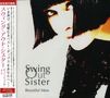 "Swing Out Sister: Beautiful Mess" steht zentral. Links japanischer Text. Eine Person mit dunklem Bob-Haarschnitt, elegant gekleidet., CD