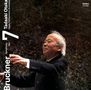 Texte: "Bruckner Symphony No. 7, Tadaaki Otaka, Osaka Philharmonic Orchestra". Ein Dirigent beim Dirigieren., CD