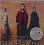 „SIDDHARTHA Original Soundtrack JUN MIYAKE“; drei Personen in langen Gewändern vor einem orangefarbenen Hintergrund., CD