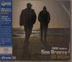 "PAPIK presents: Sea Breeze GO BACK." Zwei Personen am Strand bei Sonnenuntergang. Japanischer Text links., CD