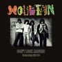"MOUNTAIN" steht oben in bunten Buchstaben, darunter: "DON'T LOOK AROUND The Recordings 1969-1974." Vier Männer in Schwarz-Weiß., 7 CDs