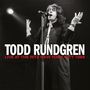 Text: "Todd Rundgren Live at the Ritz New York City 1989." Schwarz-weißes Foto eines Sängers mit Mikrofon auf der Bühne., 2 CDs