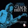 „Smiles & Grins JACK BRUCE Broadcast Sessions 1970 - 2001“; Musiker spielt Bass in bläulichem Ton., 4 CDs und 2 Blu-ray Discs
