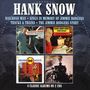 Hank Snow: Railroad Man / Sings In Memory Of Jimmie Rodgers (4 Classic Albums on 2 CDs), CD,CD