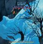 Text: "DBA", "Treauma", "Downes Braide Association". Illustration: Winterlandschaft, schneebedeckte Bäume, Eule in Bewegung., CD