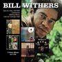 Cover zeigt: "BILL WITHERS", Albumtitel, fünf Albumcover. Links: Liste der Alben, "5 Classic Albums on 3 CDs". Portrait rechts., 3 CDs