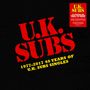 UK Subs: 1977 - 2017: 40 Years Of UK Subs Singles (Orange + Green + Purple + Yellow Vinyl), 4 Singles 10"