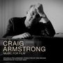 Texte: "CRAIG ARMSTRONG. MUSIC FOR FILM. BRUSSELS PHILHARMONIC CONDUCTED BY DIRK BROSSÉ. PRESENTED BY FILM FEST GENT." Eine Person in Schwarz-Weiß, nachdenklich., 2 CDs