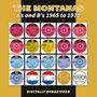 THE MONTANAS, A’s and B’s 1965 to 1970, 20 Schallplatten-Cover in einem Raster, unten: DIGITALLY REMASTERED.
