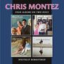 CHRIS MONTEZ: Vier Alben auf zwei Discs. Digital neu gemastert. Cover der vier Alben in einem quadratischen Layout., 2 CDs