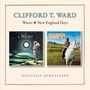 "CLIFFORD T. WARD. Waves ★ New England Days. Digitally Remastered. Zwei Albumcover: Meerlandschaft und Person auf Pferd.", CD