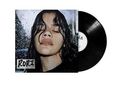 "RORI" steht auf einem Albumcover. Ein nasses Gesicht mit geschlossenen Augen, daneben eine schwarze Vinyl-Schallplatte., LP