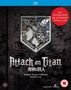 Tetsuro Araki: Attack on Titan Season 1 (2012) (Blu-ray) (UK Import), BR,BR,BR,BR